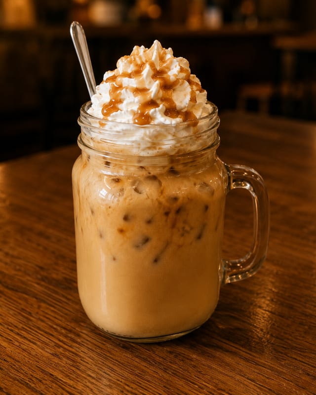 Caramel Apple Butter Latte (September Special).