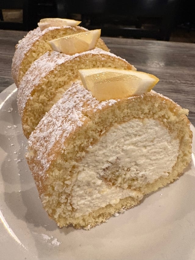 Lemon Cake Roll.