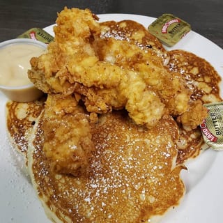 Chicken and Pancakes